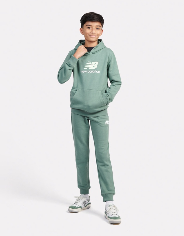 New Balance - French Terry Stacked Logo Hoodie