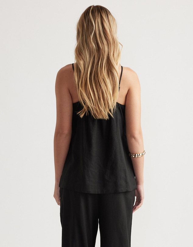 Decjuba - Amelia Linen Blend Cami