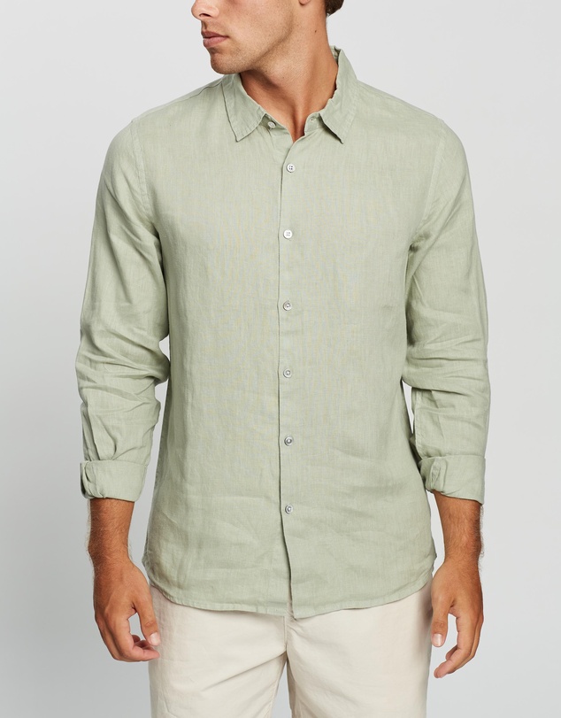 Assembly Label - Casual Long Sleeve Shirt