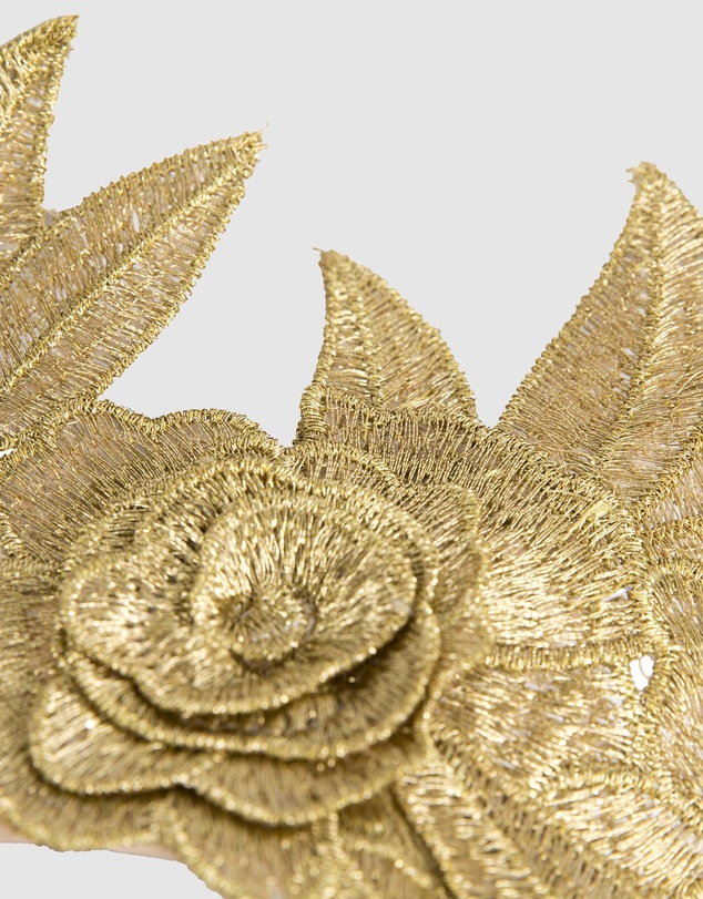 Max Alexander - Crown Gold Headband Fascinator