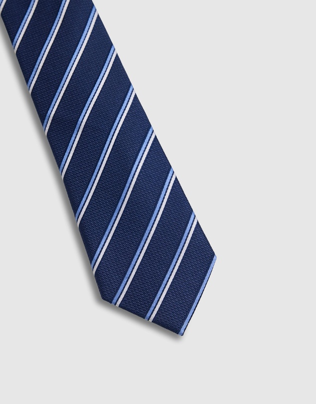 Oxford - Walker Stripe 7Cm Silk Tie