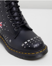 Dr Martens - 1460 Rockabilly 8-Eye Boots - Women's