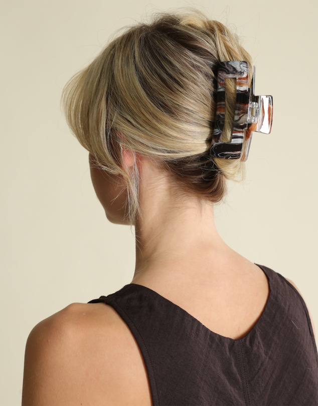 Morgan & Taylor - Delphie Hair Claw Set in Brown