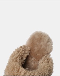 EVERAU - Australian Shepherd Ugg Cecil Double Faced Sheepskin Upper House Shoes