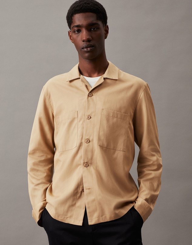 Calvin Klein - Boxy Button-Down Shirt
