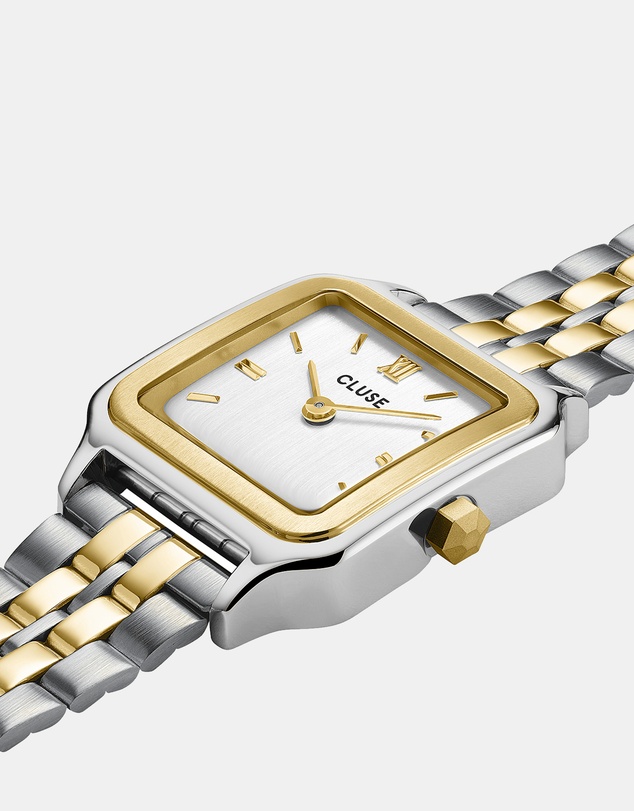 Cluse - Gracieuse Petite Bicolour Watch & Bracelet Gift Set