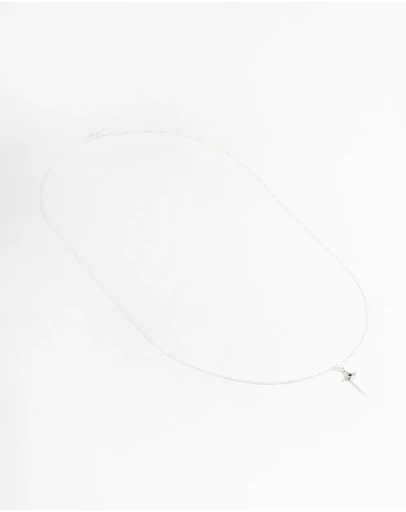 Lovisa - Sterling Silver Dagger Pendant Necklace