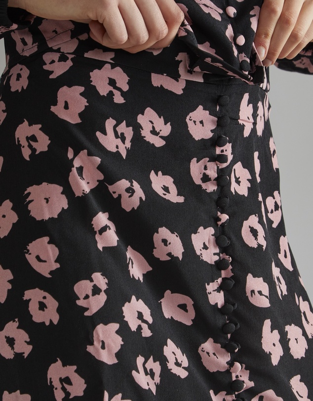 Glamorous - Button-Front Midi-Skirt