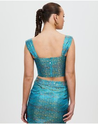 LENNI the label - Cerulean Bustier