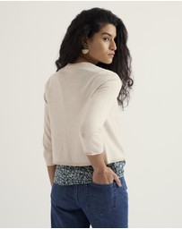 Seasalt - Seasalt Cornwall Neutrals Vanessa Knitted Cardigan
