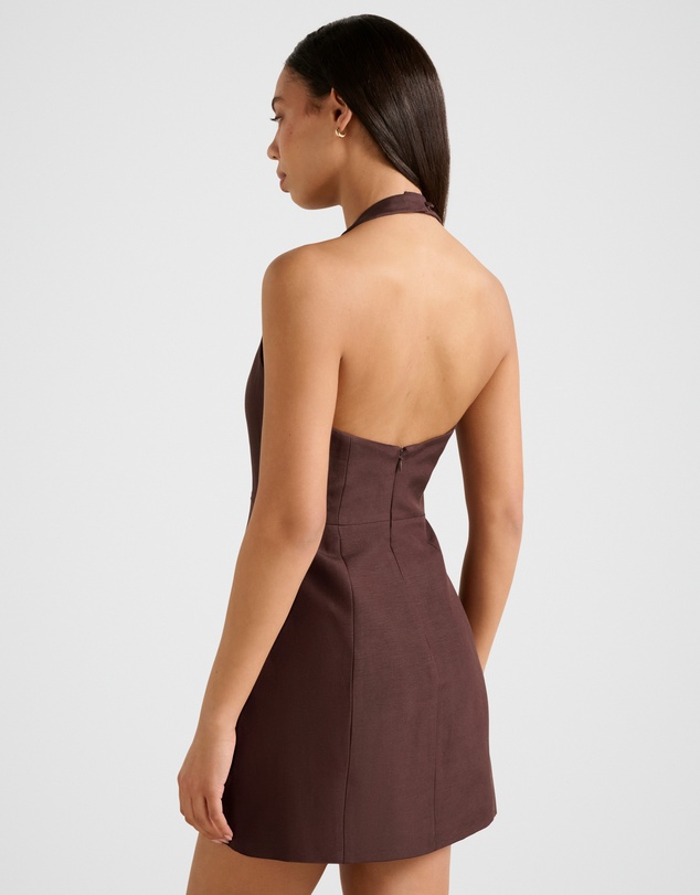 Forever New - Corinna Halter Neck Mini Dress