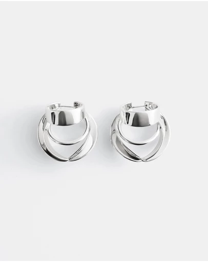 & Other Stories - Sculptural Hoop Earrings