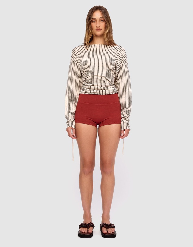 Zulu & Zephyr - Semi Sheer Knit Top