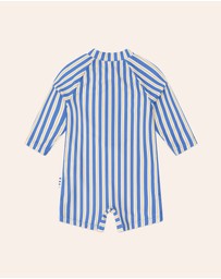 Huxbaby - Beach Hux Stripe Rashie - Babies-Kids