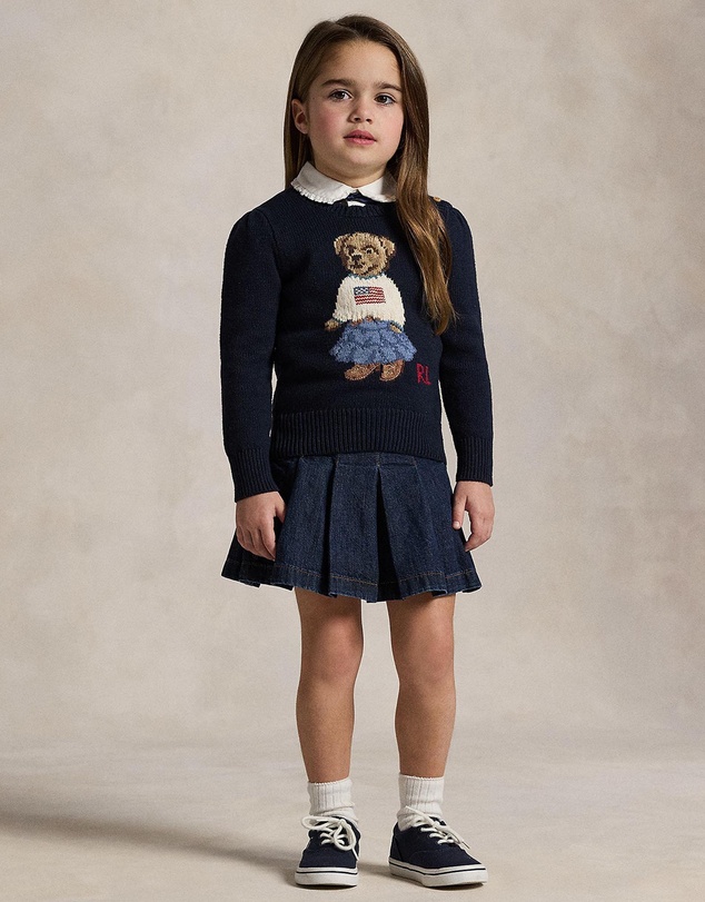 Polo Ralph Lauren - Polo Bear Cotton Sweater - Kids
