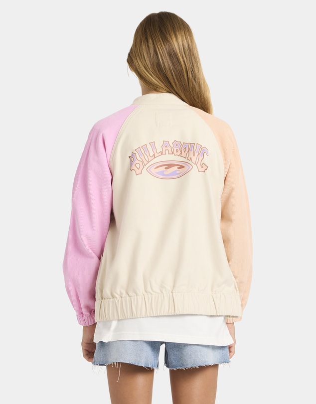 Billabong - Girls 6 to 16 Old Dayz Corduroy Jacket