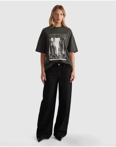 Decjuba - New York Print Tee