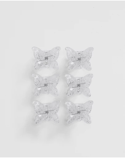 Country Road - Butterfly Clip Pack Of 6
