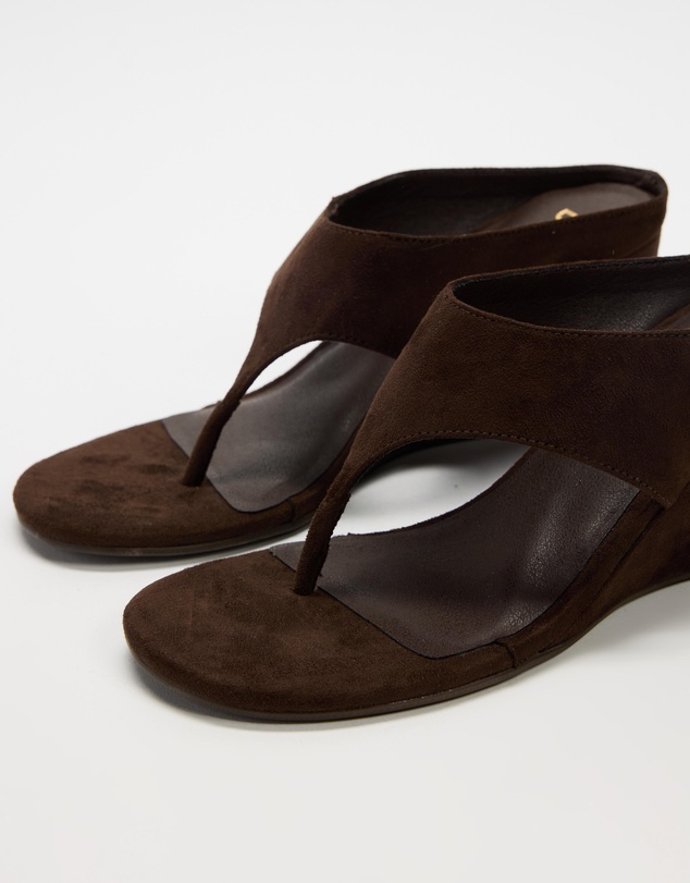 Dazie - Olga Wedge Thong Heels