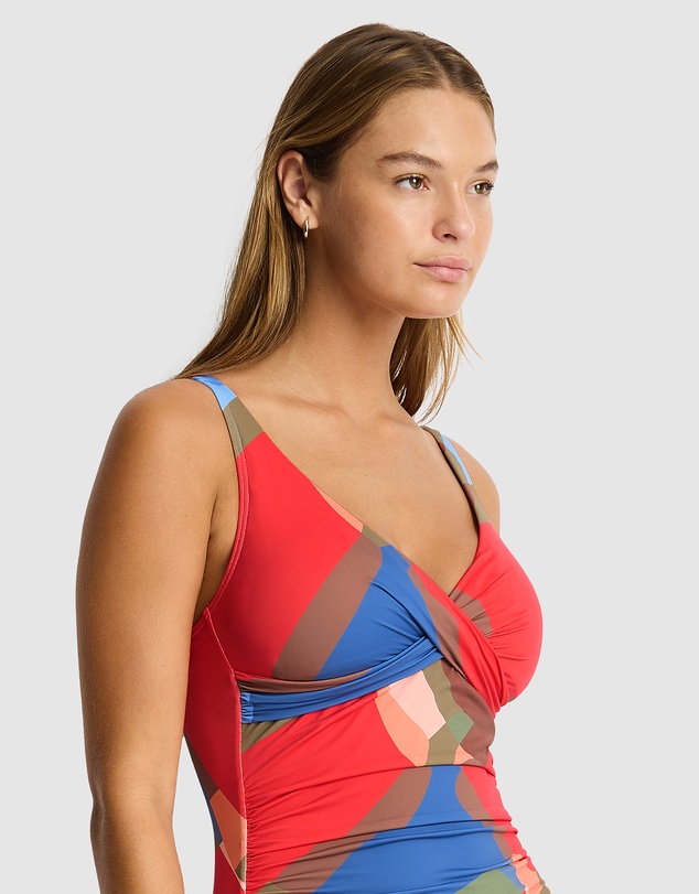 Sea Level Australia - Santora Cross Front Multifit Singlet Top