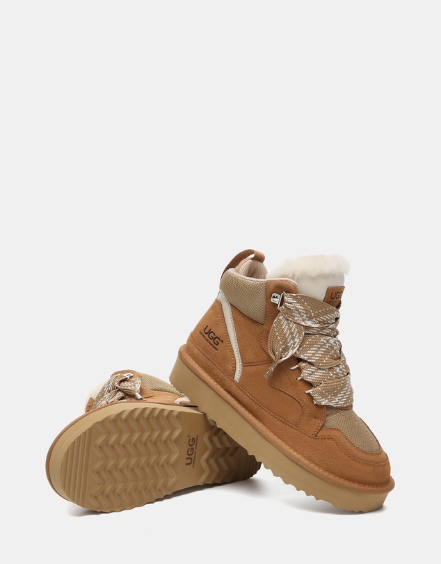 EVERAU - Australian Shepherd Ugg Samir Cow Suede Upper UGG Boots