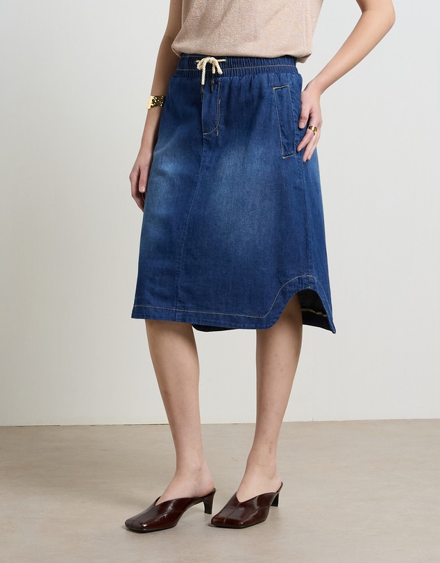 DRICOPER DENIM - Cecil Indigo Skirt