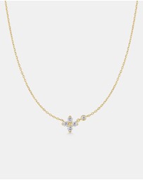 Ania Haie - Ania Haie Gold Sparkling Lucky Clover Necklace