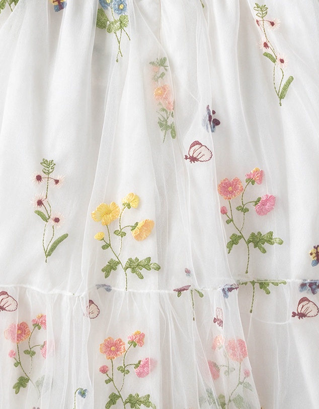 Bebe by Minihaha - Alana Floral Embrodered Dress 3-7Y