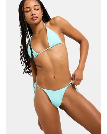 Subtitled - Tie Side Skimpy Bikini Bottom