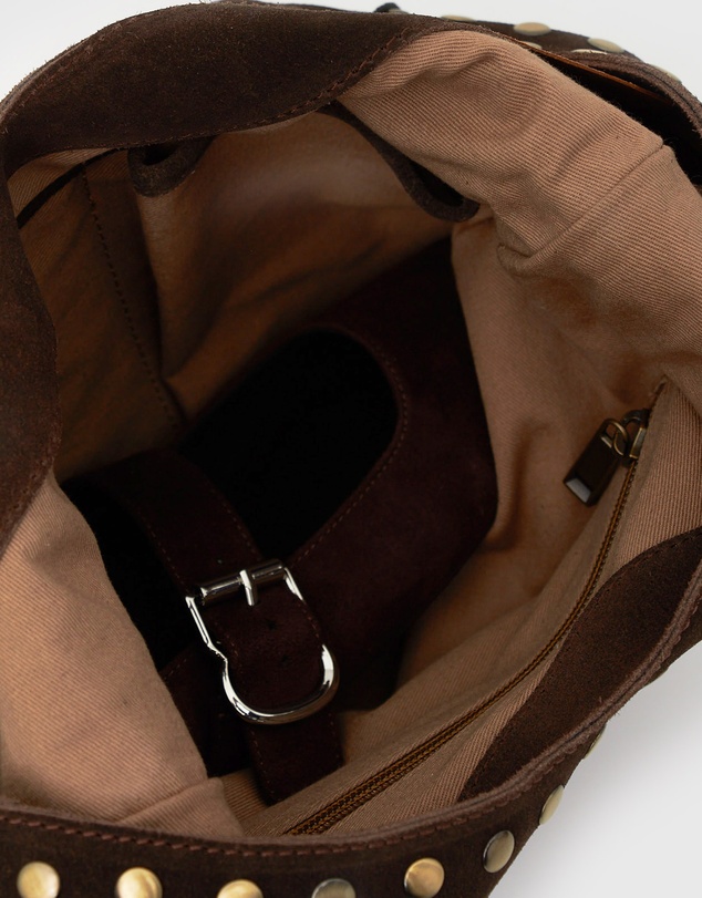 Betts - Freya-S Suede Leather Stud Bag