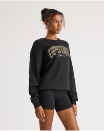 Upstate - Upstate Crew - Black College Script