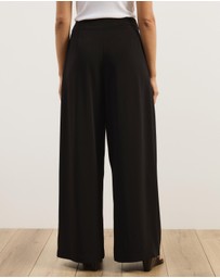 Atmos&Here - Isola Waist Detail Tailored Pants