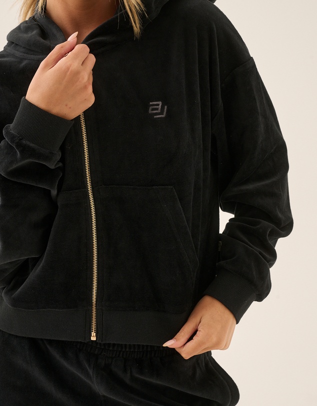 Araminta James - AJ Velour Hoodie