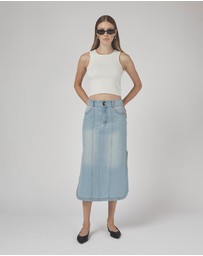 DRICOPER DENIM - Mona Denim Skirt