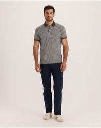 SABA - Bale Geo Print Cotton Polo