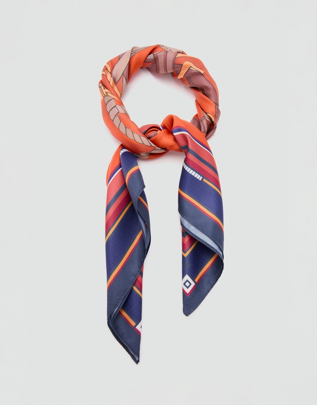 M.N.G - Chain-Print Scarf