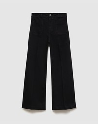M.N.G - Wide Leg Jeans With Pockets