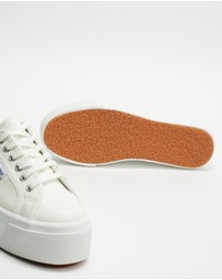 Superga - 2790 Tumbled Leather Sneakers