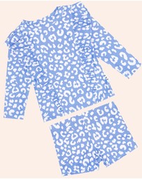 Huxbaby - Leopard Frill 2 Piece Set - ICONIC EXCLUSIVE - Babies-Kids