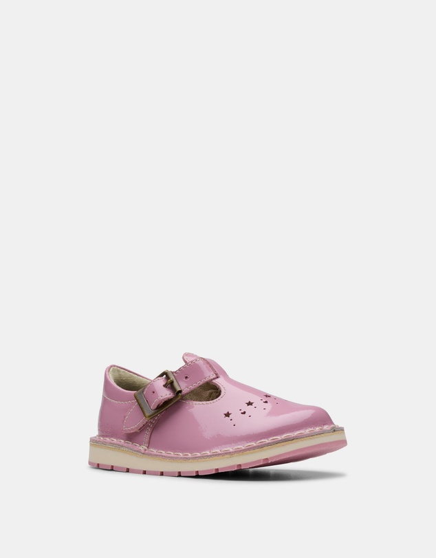 Clarks - Joyful Skip (T) Pink Patent