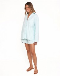 Petal & Pup - Faith Short Set - Aqua
