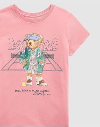 Polo Ralph Lauren - Polo Bear Cotton Jersey Tee - Teens