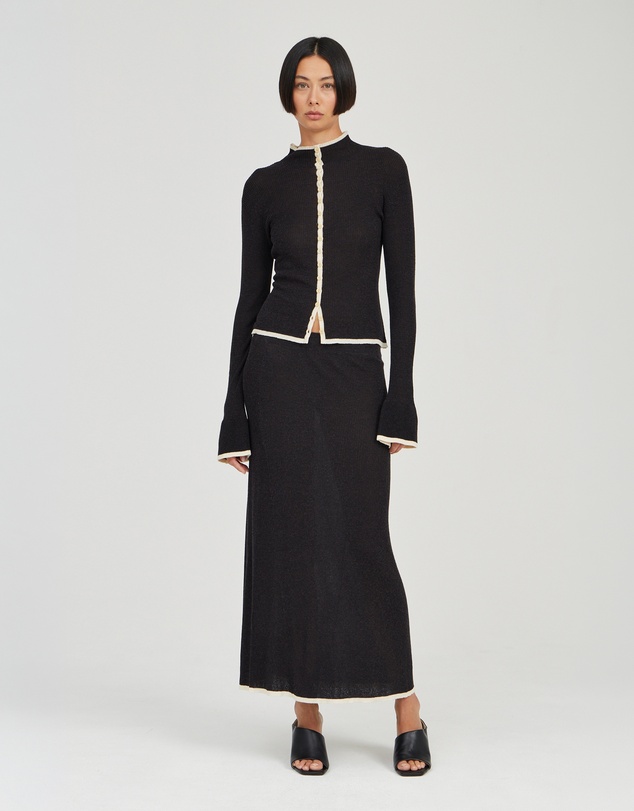 Third Form - Bound Knit Skirt