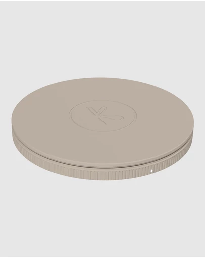 Kreafunk - Kreafunk Wicharge 3 Wireless Qi Charger 15W - Ivory Sand