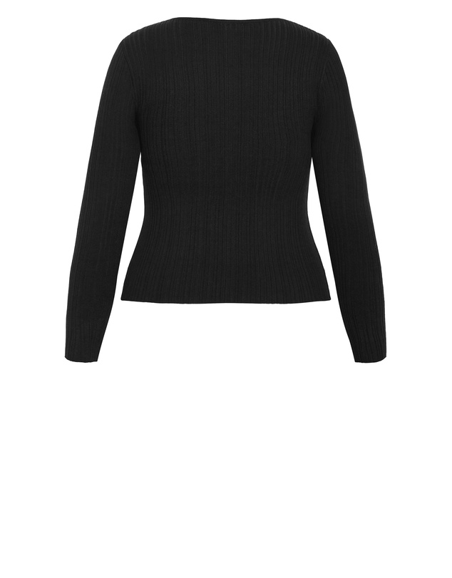 City Chic - Kaleigh Knit Jumper
