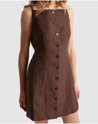 Decjuba - Benne Button Front Vest Dress