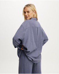 Cotton On Body - Cloud Soft Flannel Oversized Shirt