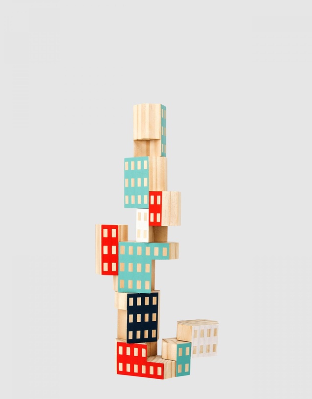 Areaware - Blockitecture Habitat Classic Set