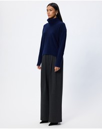 Lindsay Nicholas New York - Varsity Sweater (W Snood)
