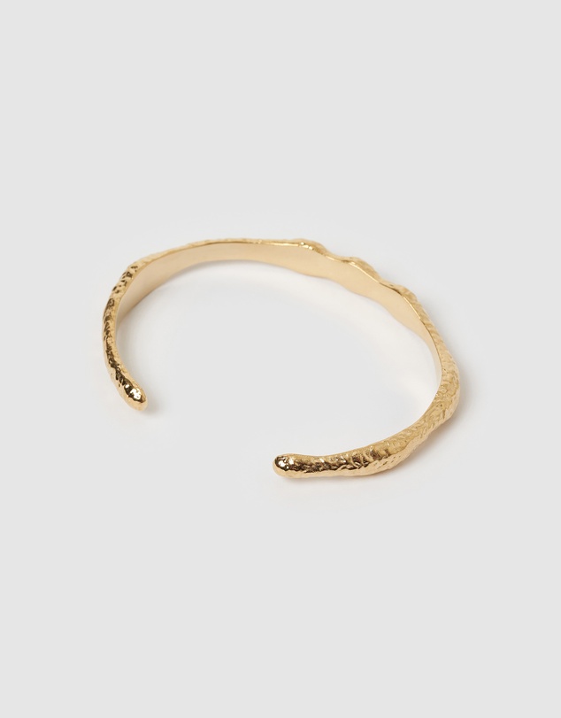 Arms Of Eve - Jayde Gold Cuff Bracelet